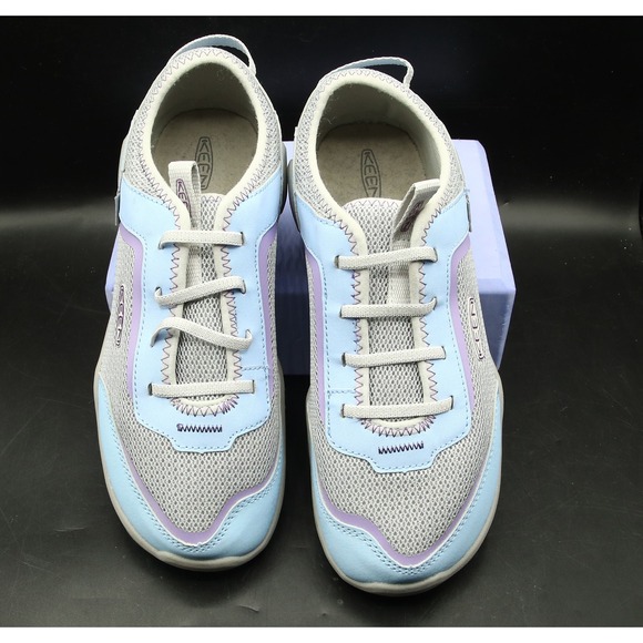 Keen Shoes - Keen 1026395 Women's Hiking Shoes US Size 5 Blue Grey Mesh Trail Sneakers